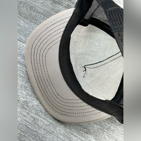 VTG Mobil 1 Racing Patch Mesh Snapback Trucker Hat Stylemaster OSFA USA Made - Picture 15 of 16